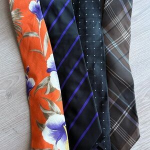 Men's Assorted Patterned Purple Label Ralph Lauren Ties